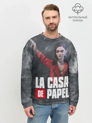 Мужской свитшот базовый / Бумажный дом | Найроби