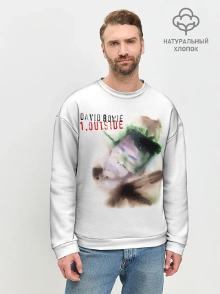 Мужской свитшот базовый / Outside - David Bowie