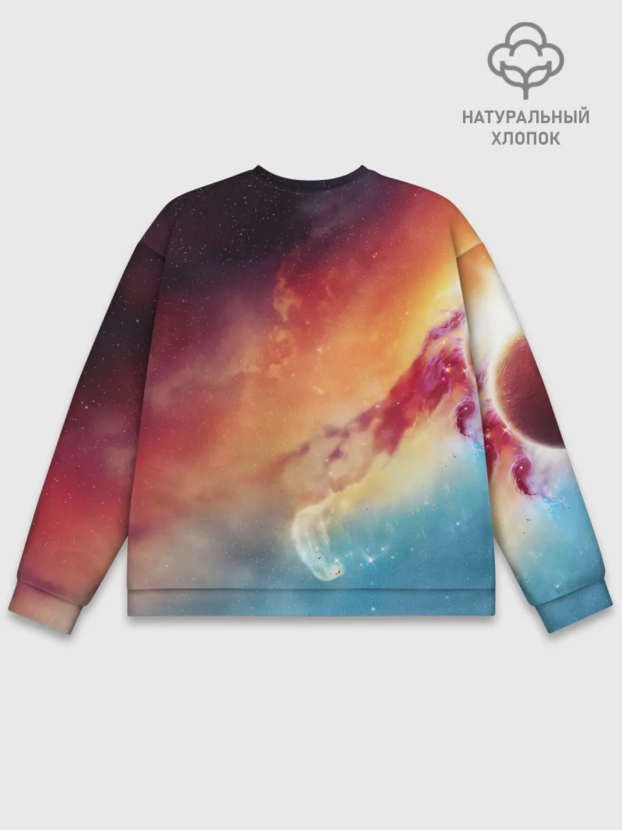 Мужской свитшот базовый / Space X