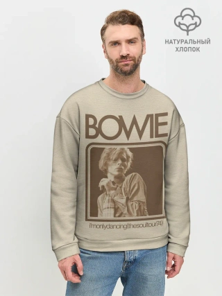 Мужской свитшот базовый / Im Only Dancing - David Bowie