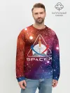 Мужской свитшот базовый / Space X
