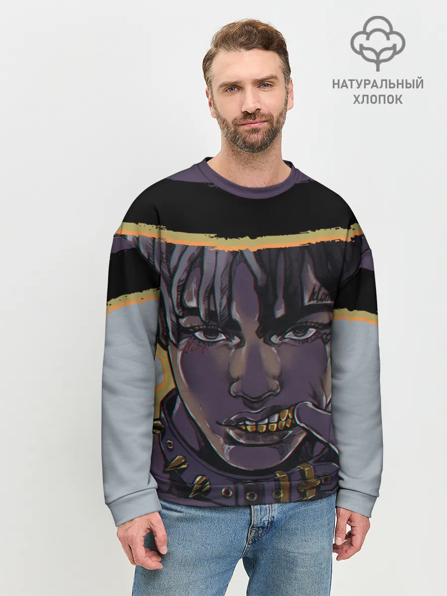 Мужской свитшот базовый / NUMB | XXXTENTACION