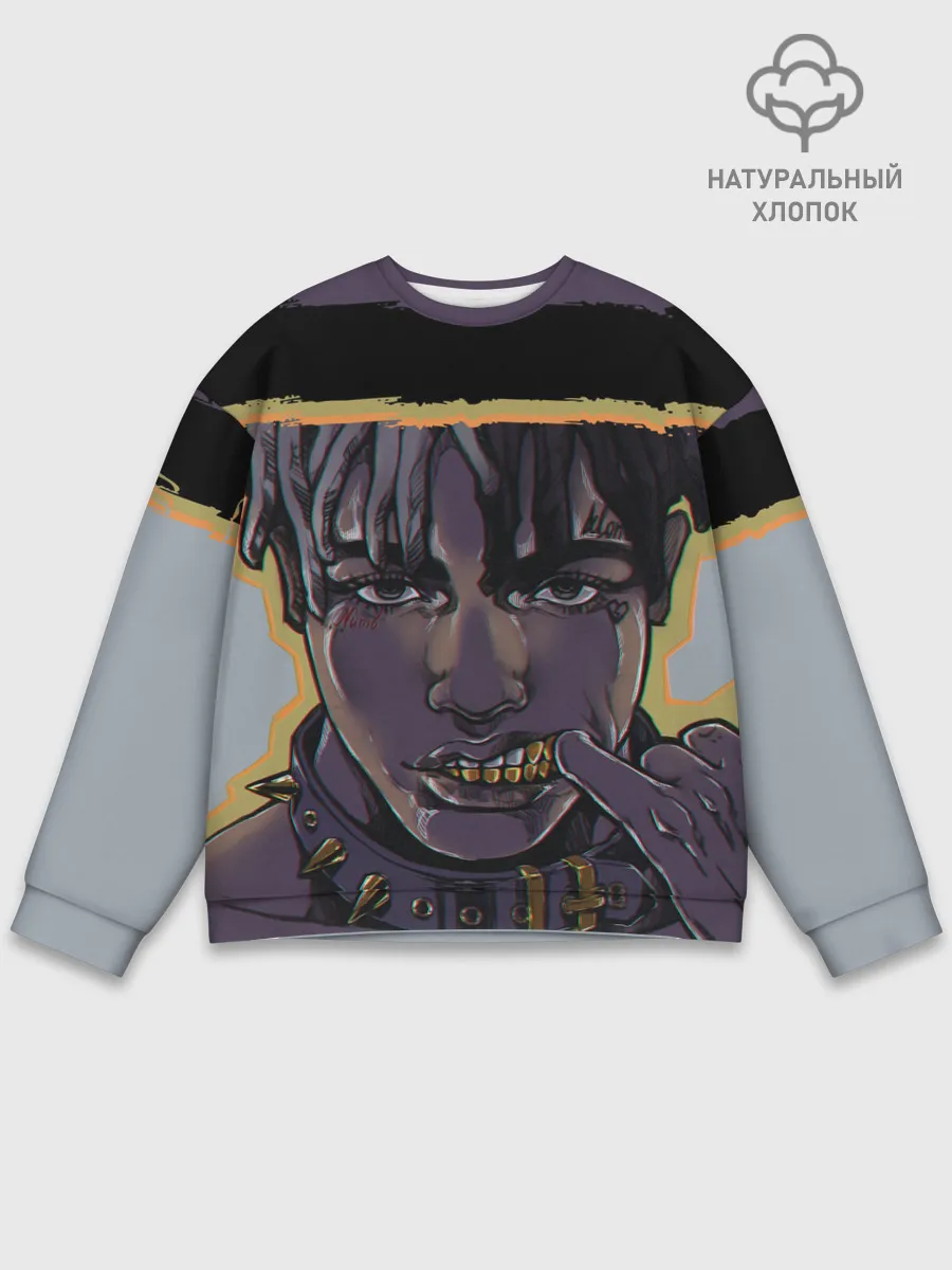 Мужской свитшот базовый / NUMB | XXXTENTACION