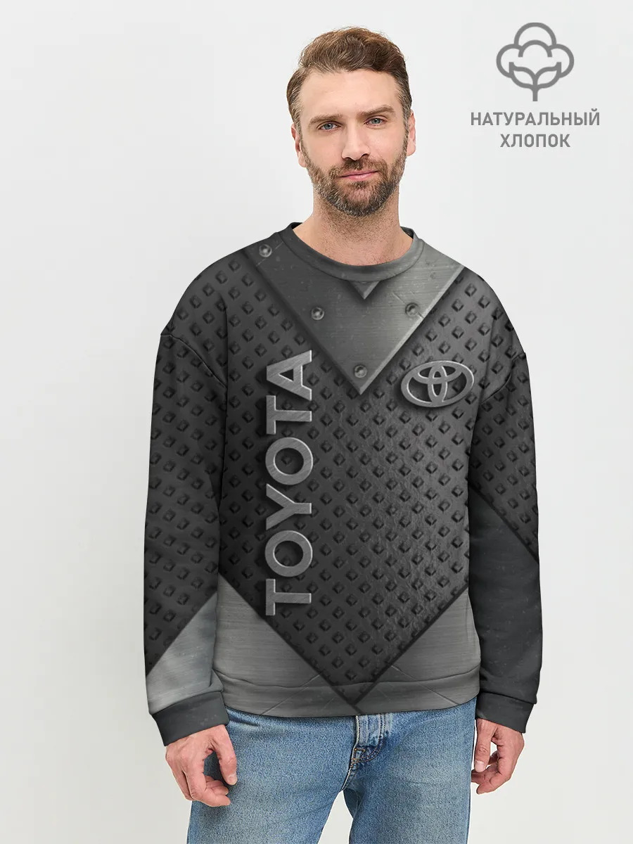 Мужской свитшот базовый / TOYOTA IRON | STEEL