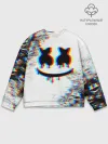 Мужской свитшот базовый / MARSHMELLOW GLITCH