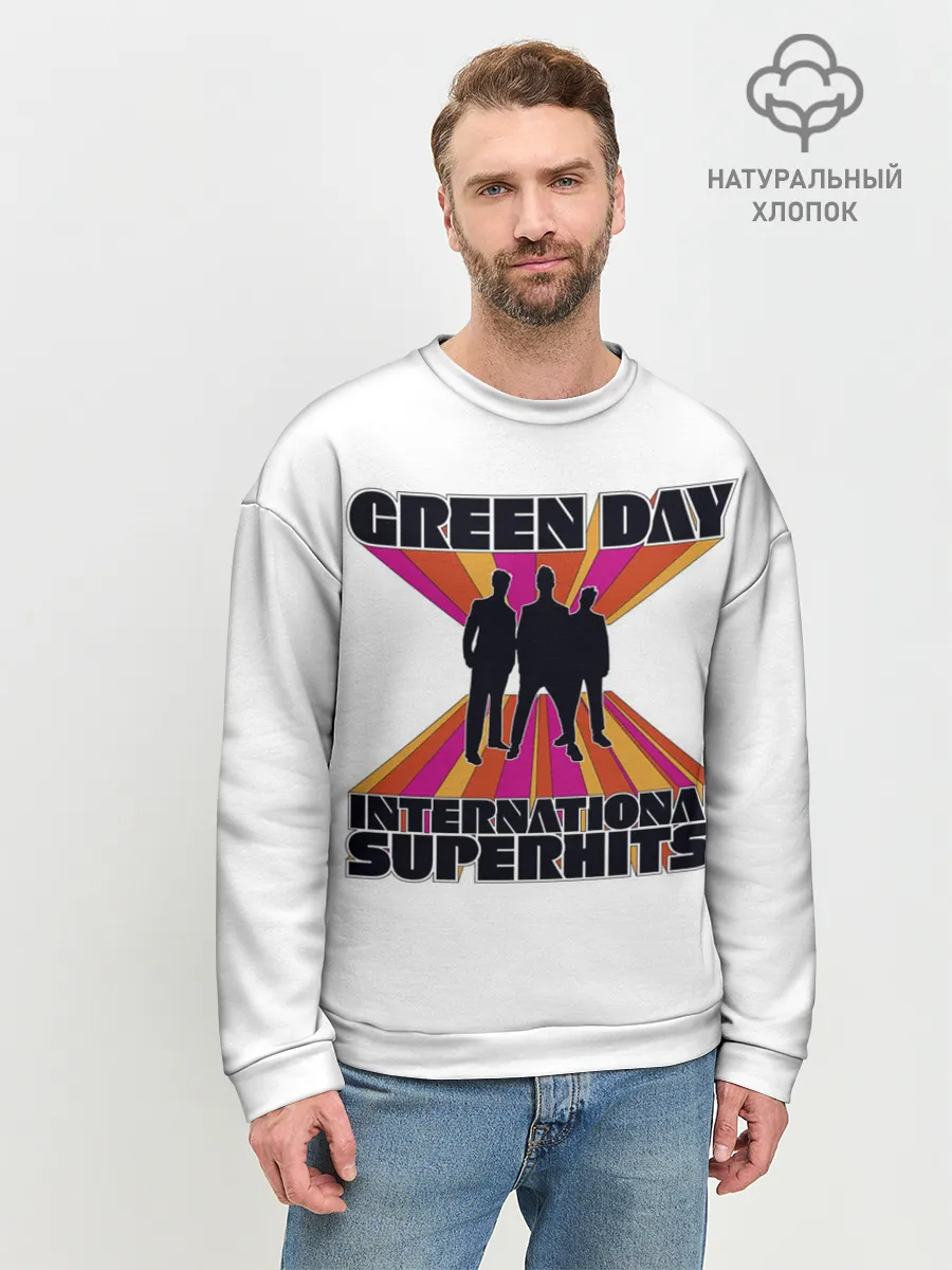Мужской свитшот базовый / International Superhits! Green Day
