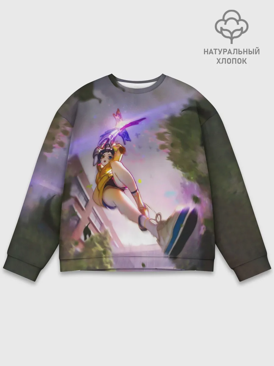 Мужской свитшот базовый / Ай Ото. Приоритет Чудо-Яйца
