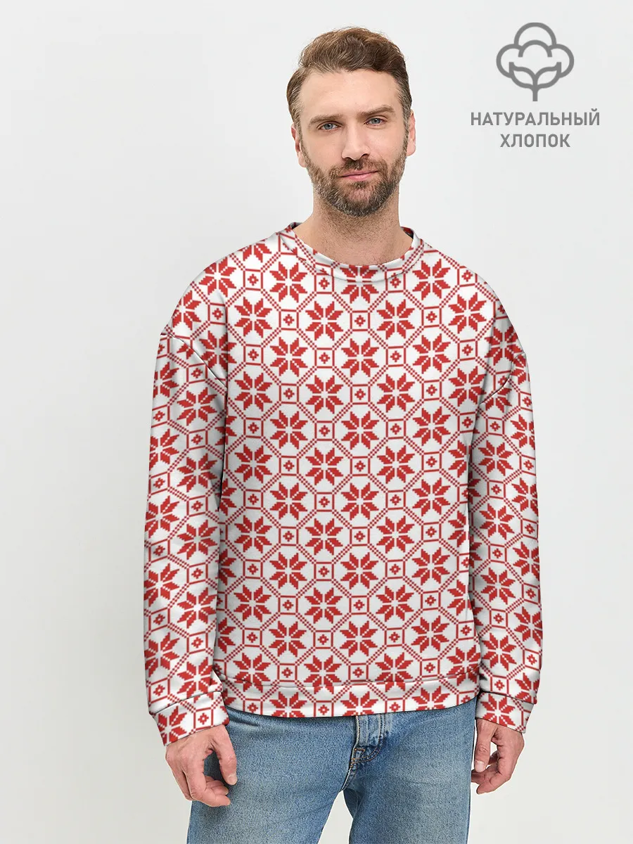 Мужской свитшот базовый / Алатырь