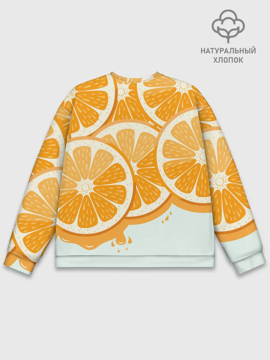 Мужской свитшот базовый / АПЕЛЬСИН | ORANGE