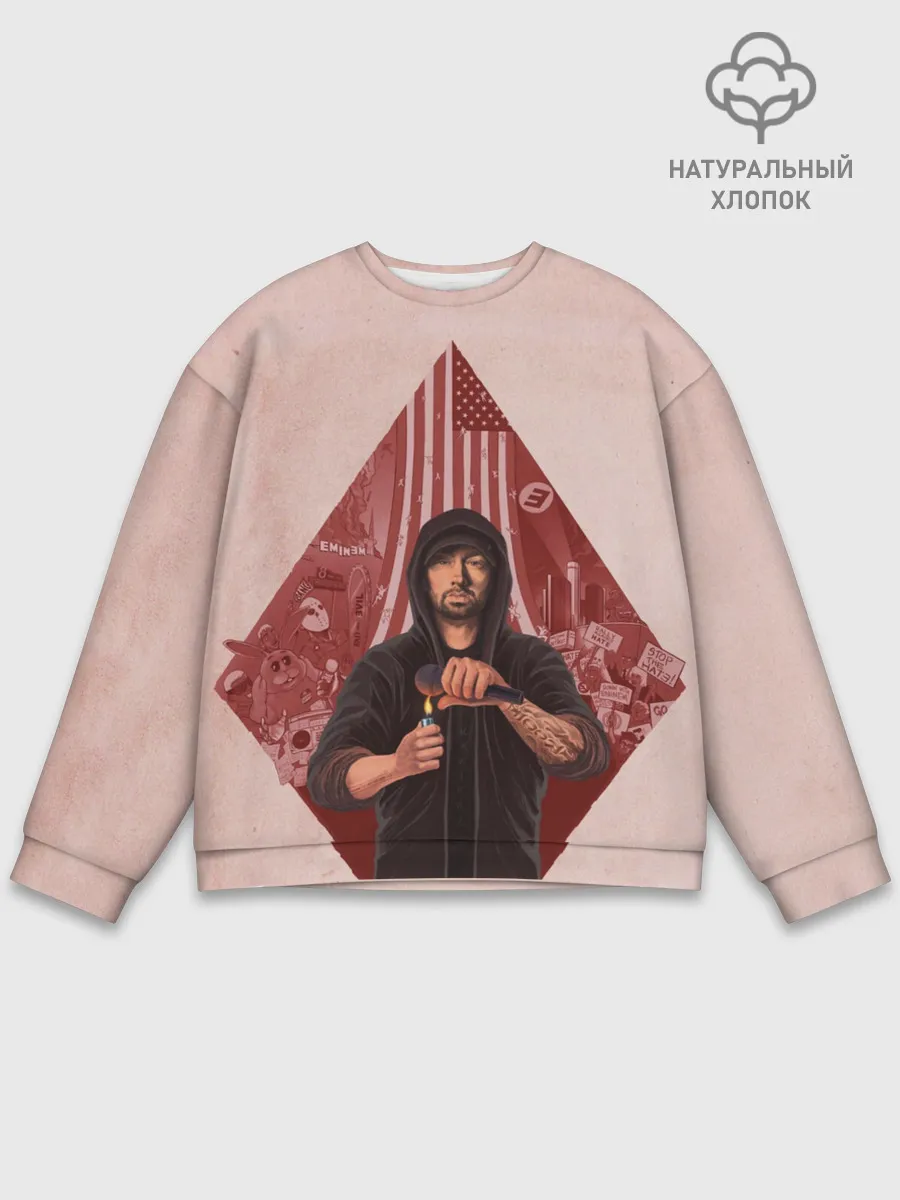 Мужской свитшот базовый / Rap truth