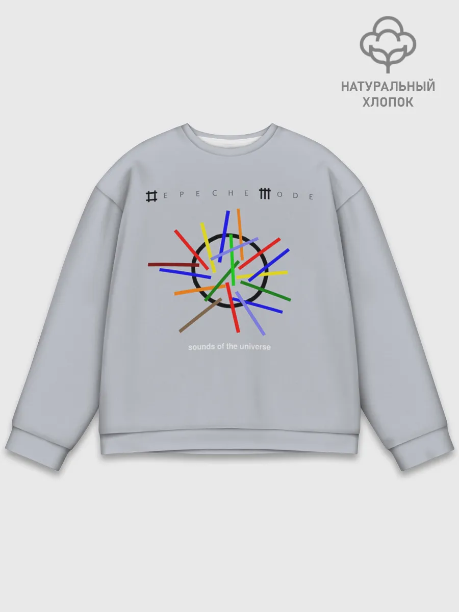 Мужской свитшот базовый / Sounds of the Universe - Depeche Mode