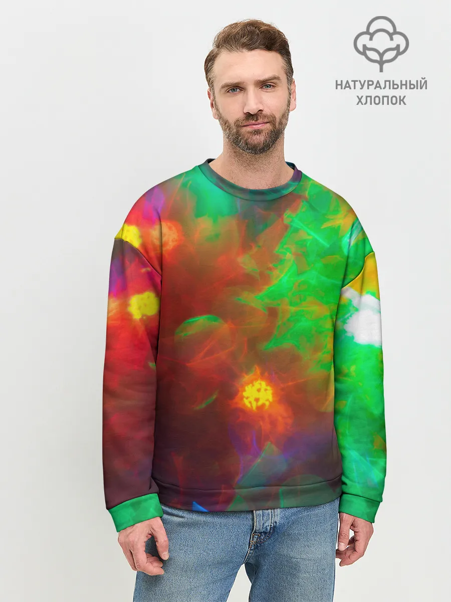 Мужской свитшот базовый / Искра жизни