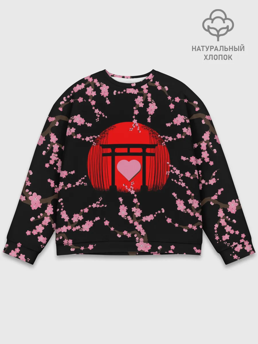 Мужской свитшот базовый / Сакура | Япония | Japan