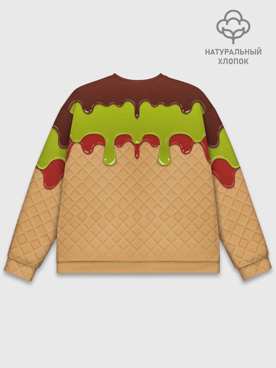 Мужской свитшот базовый / Мороженое | Ice Scream
