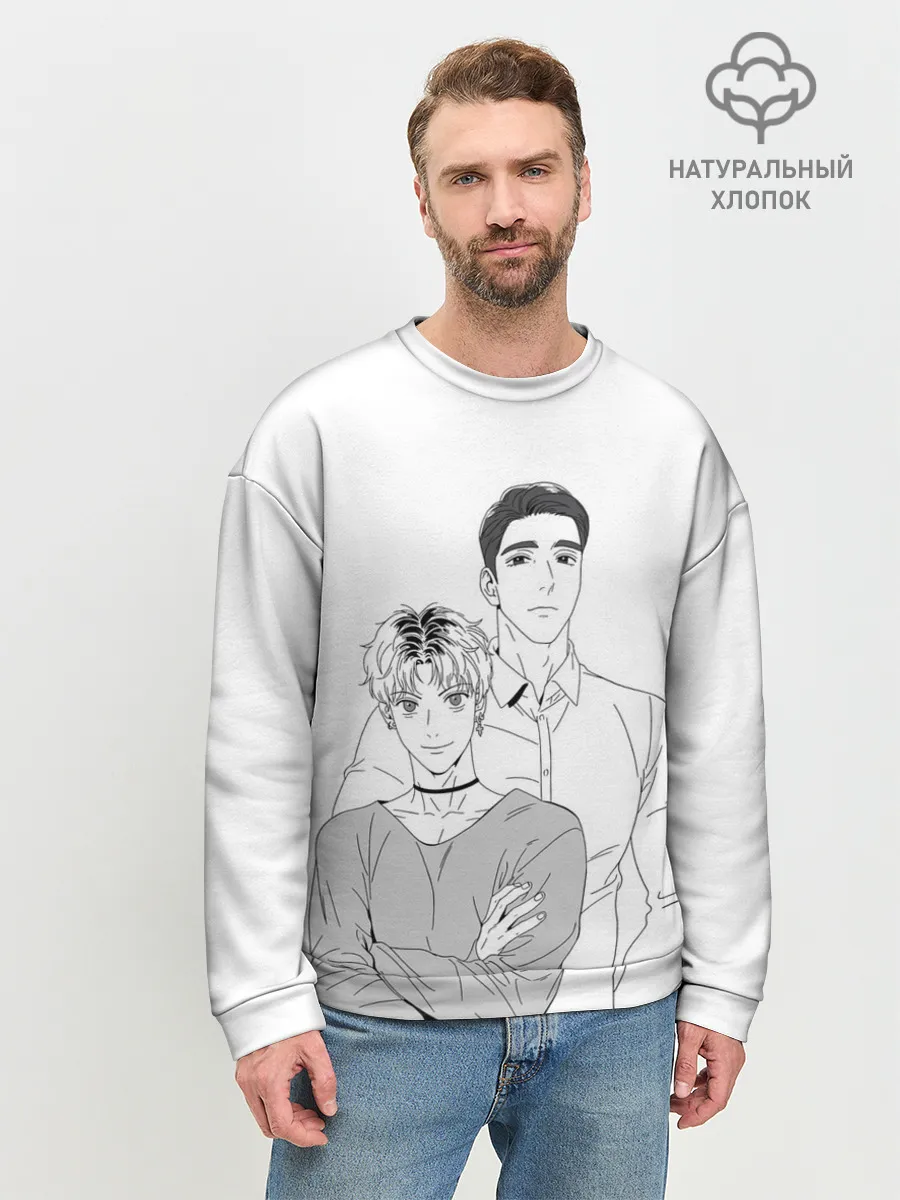 Мужской свитшот базовый / Bj MD и Чан У