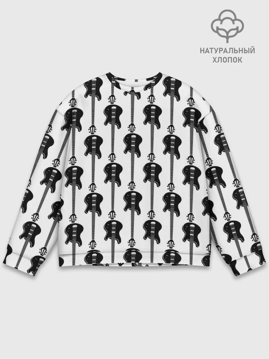 Мужской свитшот базовый / GUITAR ELECTRIC