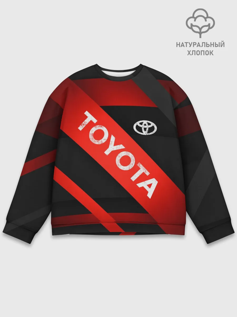 Мужской свитшот базовый / TOYOTA LINES