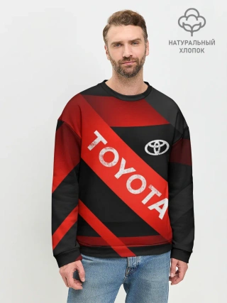 Мужской свитшот базовый / TOYOTA LINES