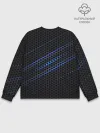 Мужской свитшот базовый / СТАЛЬНАЯ СЕТКА НЕОН | STEEL MESH NEON