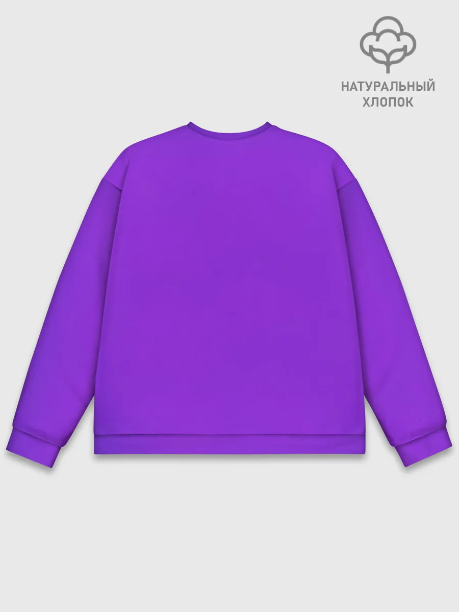 Мужской свитшот базовый / ROBLOX NEON LOGO | РОБЛОКС