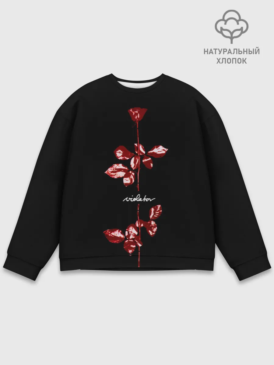 Мужской свитшот базовый / Violator - Depeche Mode
