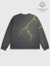 Мужской свитшот базовый / Яркая молния