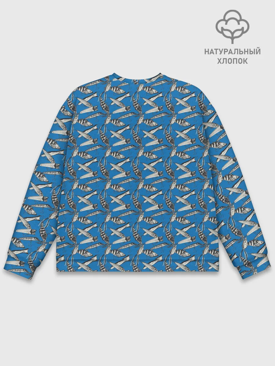 Мужской свитшот базовый / Рыболовные Приманки