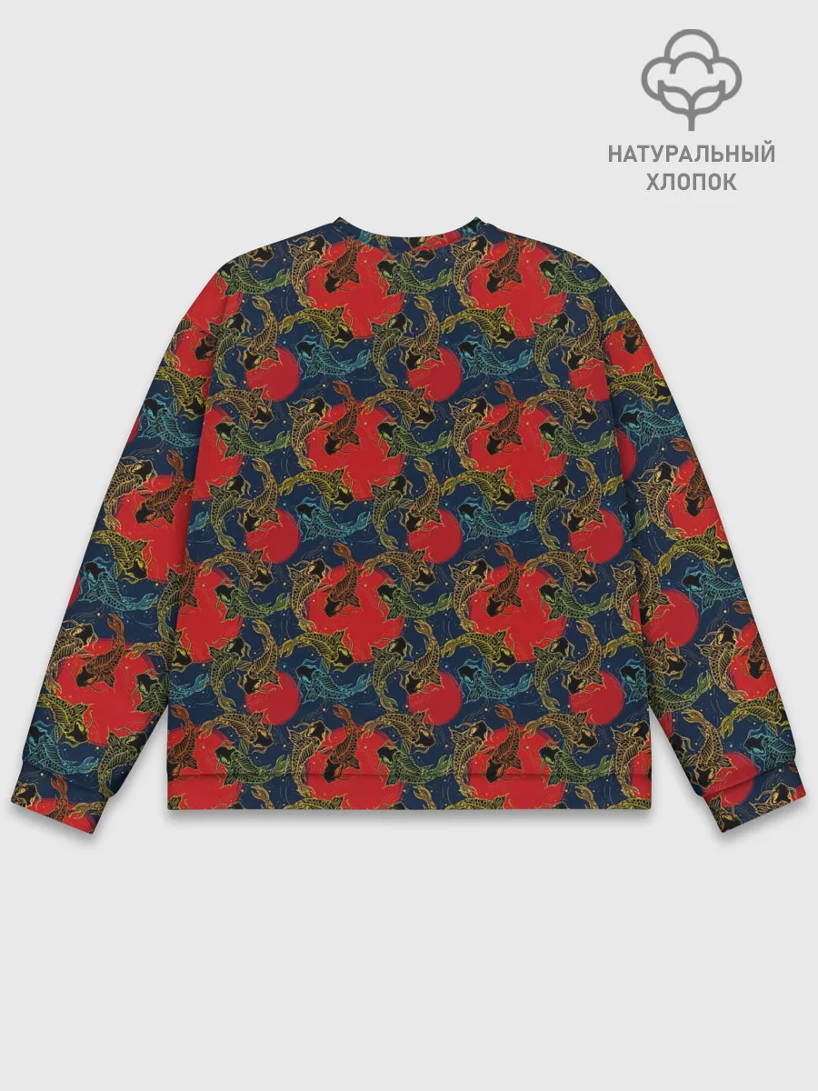 Мужской свитшот базовый / Карпы