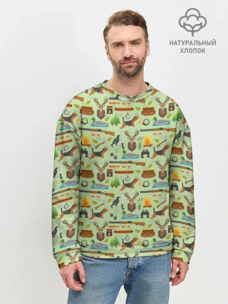 Мужской свитшот базовый / Охота