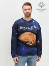 Мужской свитшот базовый / Space X