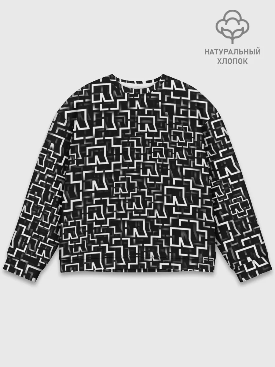 Мужской свитшот базовый / Совсем Rammmstein