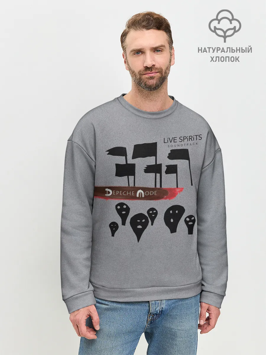 Мужской свитшот базовый / LiVE SPiRiTS SOUNDTRACK - Depeche Mode