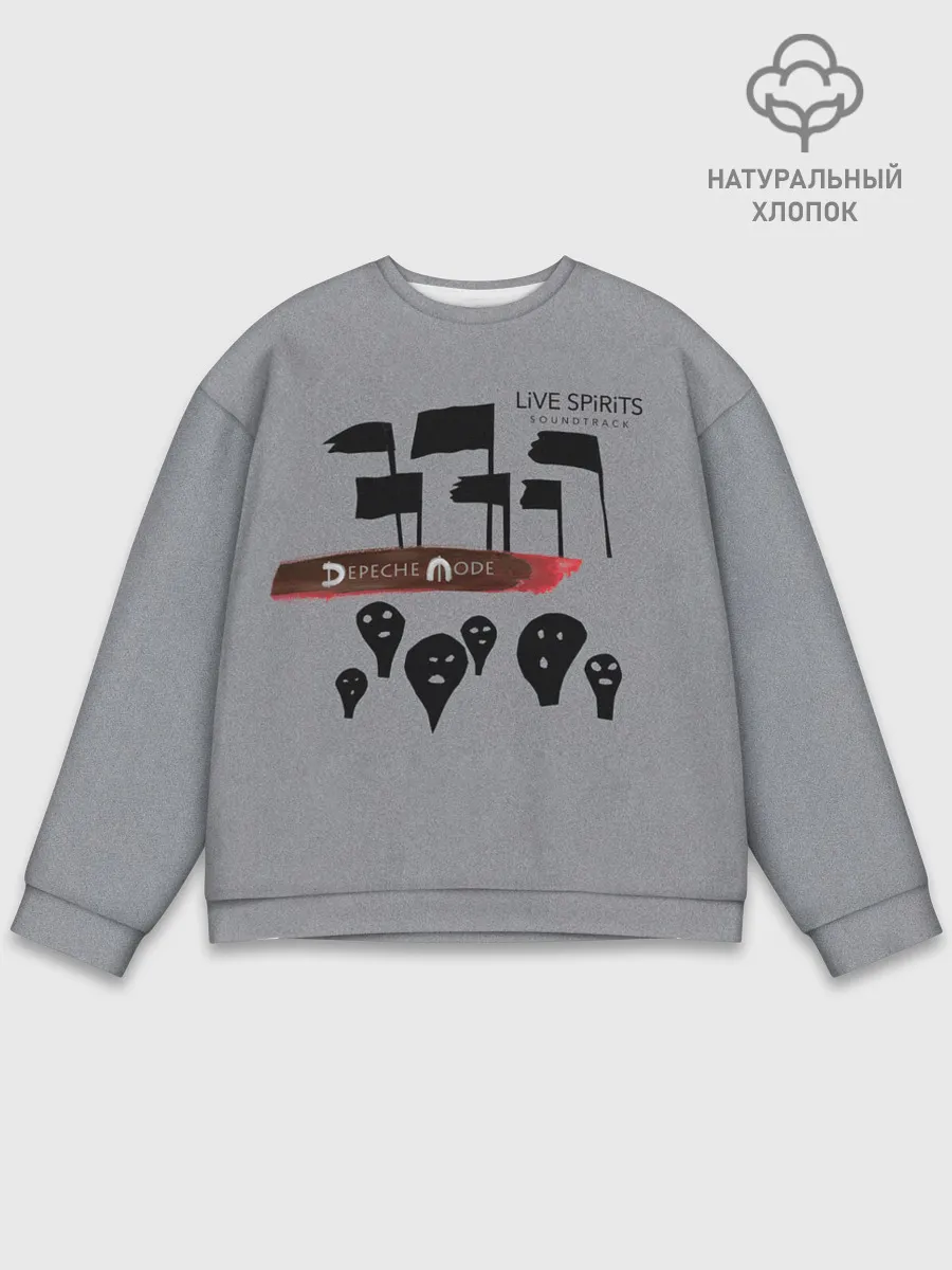 Мужской свитшот базовый / LiVE SPiRiTS SOUNDTRACK - Depeche Mode