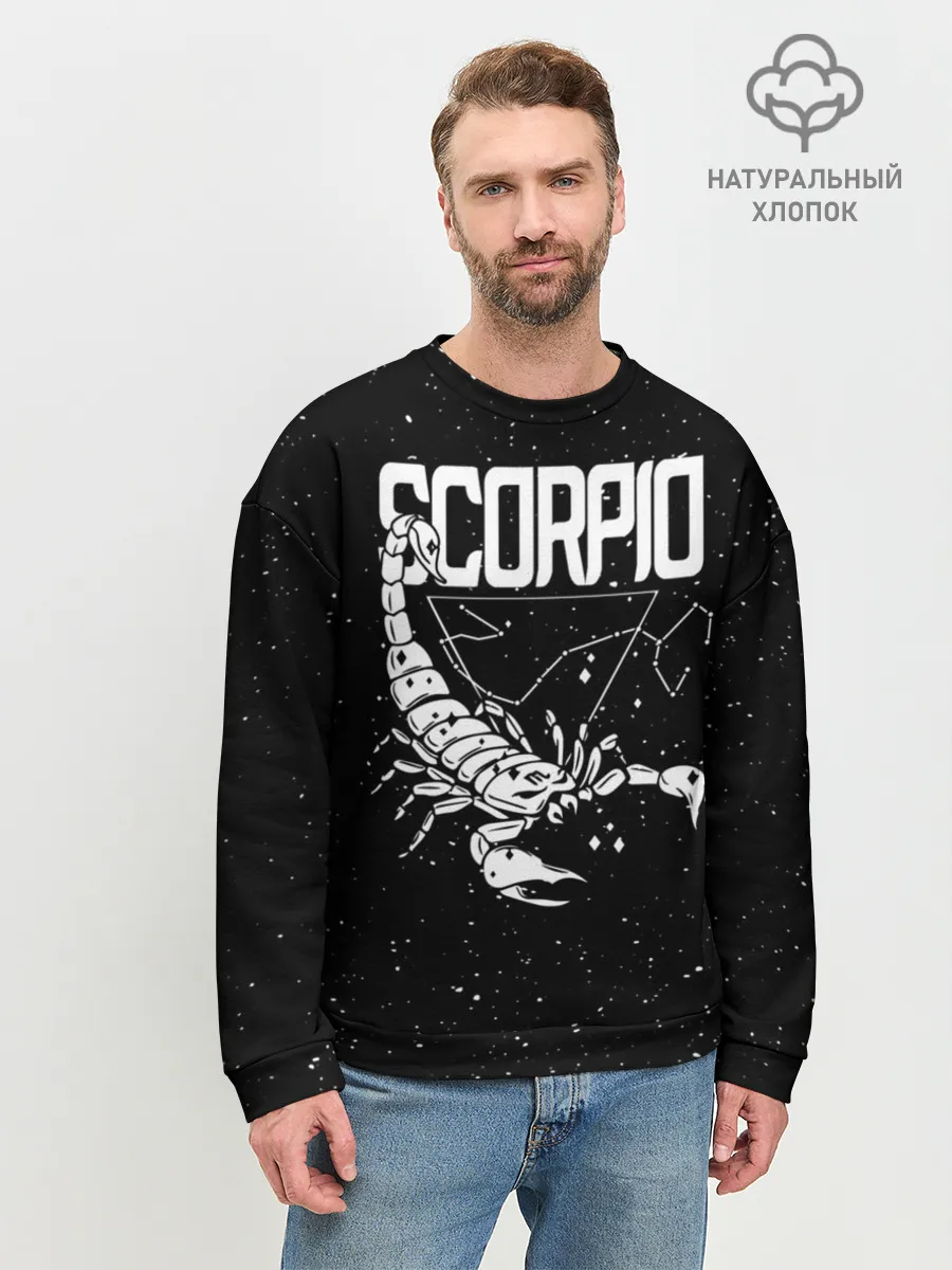 Мужской свитшот базовый / Dark Scorpio
