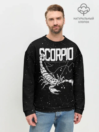 Мужской свитшот базовый / Dark Scorpio