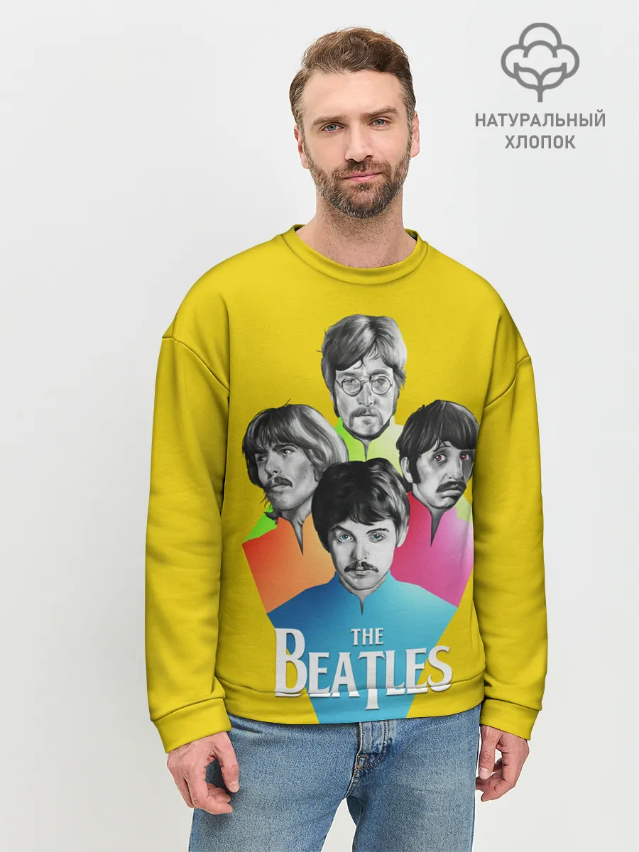 Мужской свитшот базовый / Банда Битлов