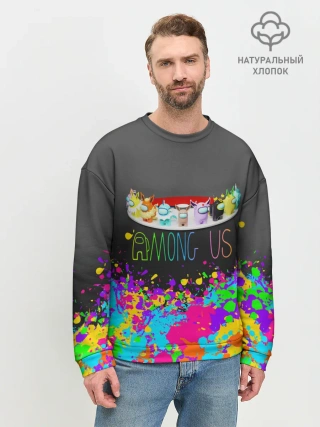 Мужской свитшот базовый / Among Us | Pokemon | Покемон
