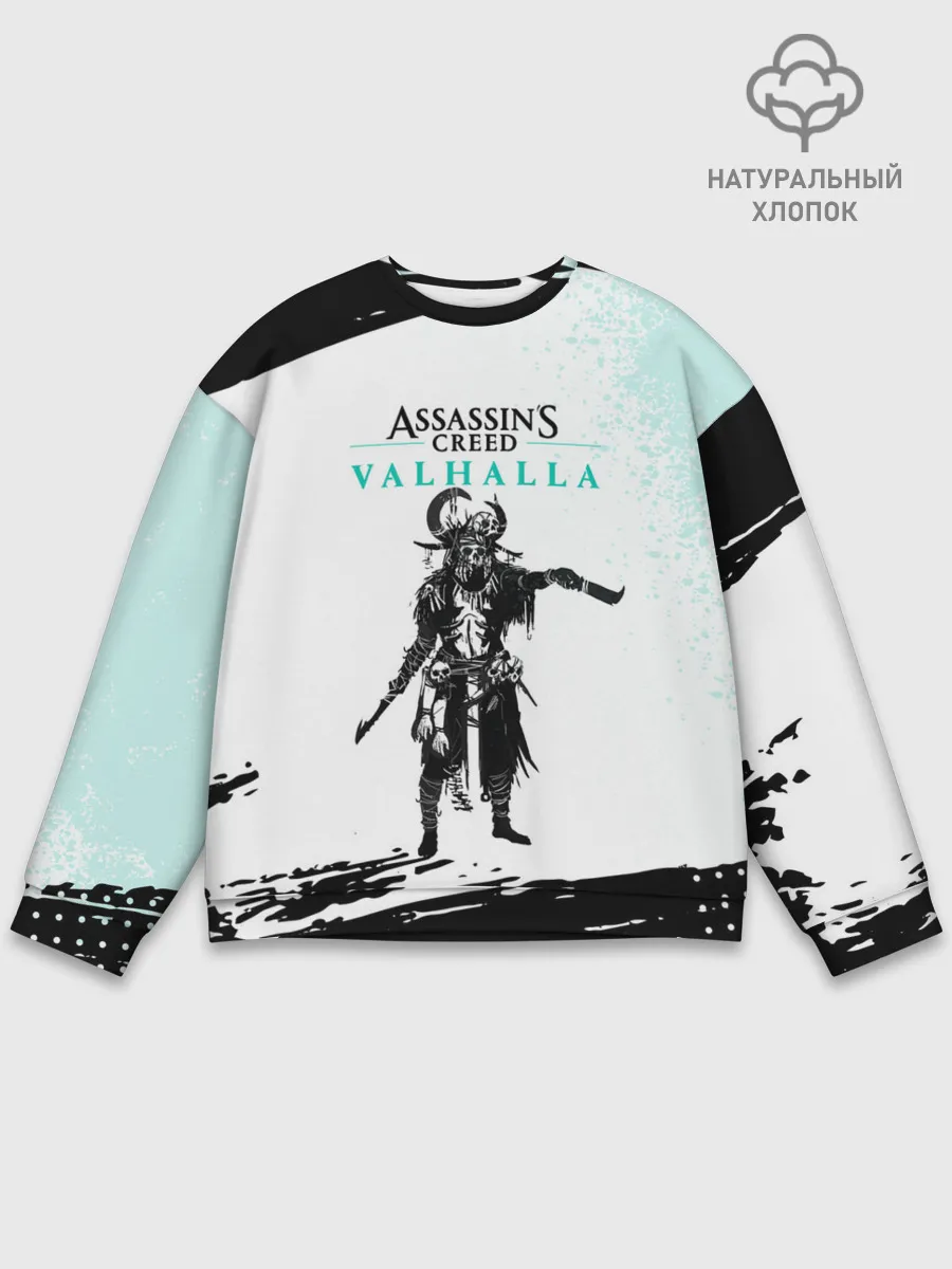 Мужской свитшот базовый / АССАСИН КРИД | ASSASSINS CREED VALHALLA
