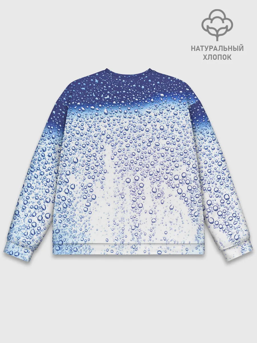 Мужской свитшот базовый / После дождя