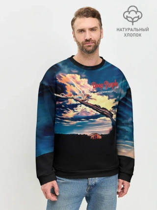 Мужской свитшот базовый / Deep Purple - Stormbringer