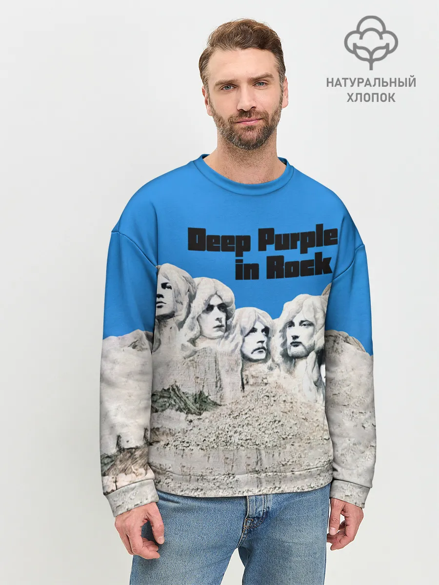 Мужской свитшот базовый / Deep Purple in Rock