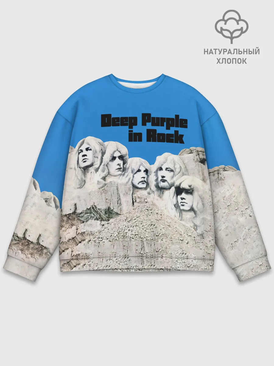 Мужской свитшот базовый / Deep Purple in Rock