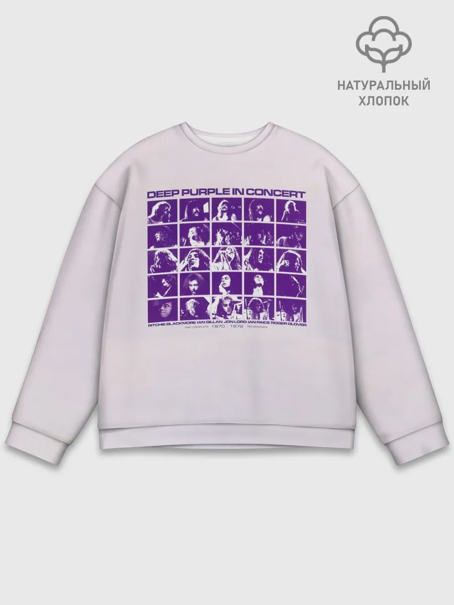 Мужской свитшот базовый / Deep Purple in Concert
