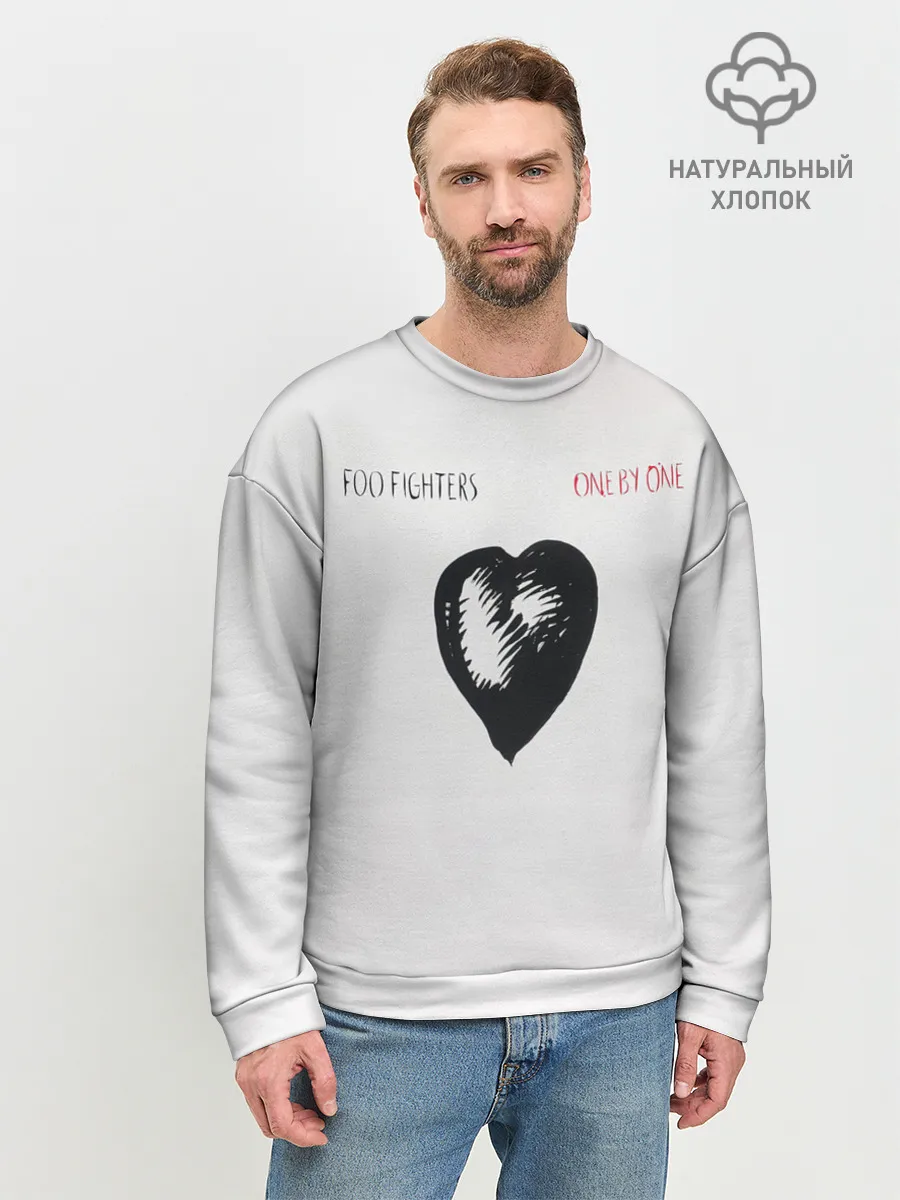 Мужской свитшот базовый / One by One - Foo Fighters