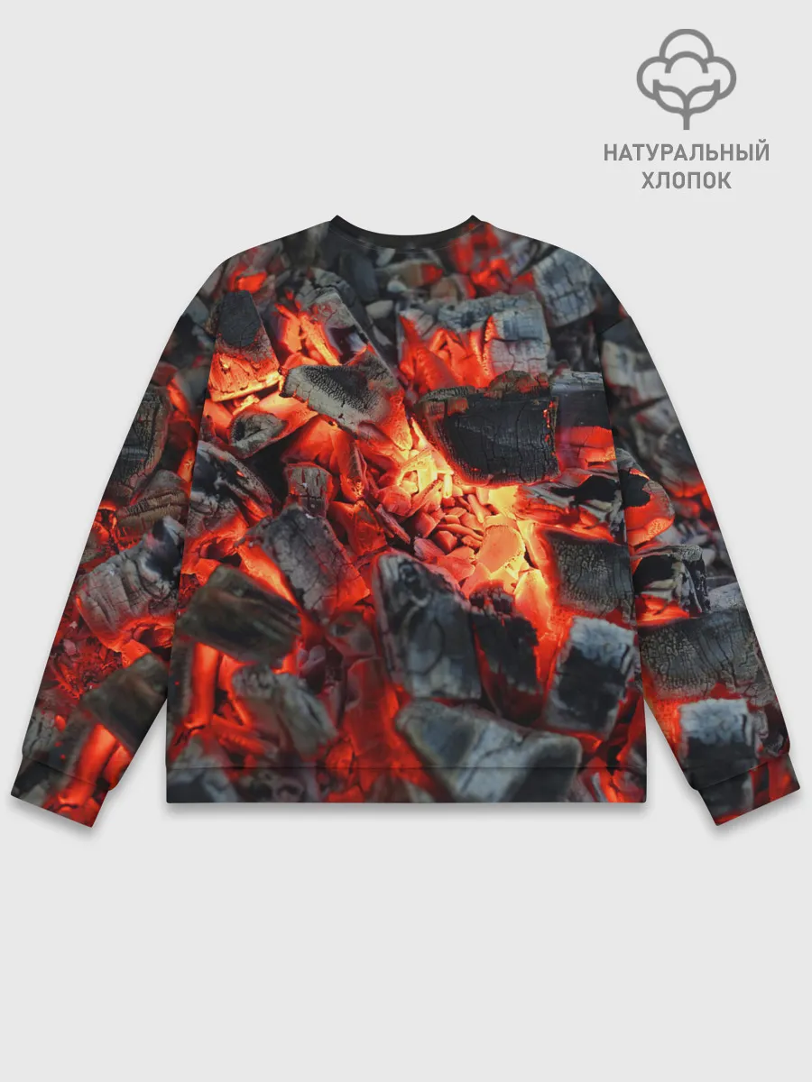 Мужской свитшот базовый / Древесные угли