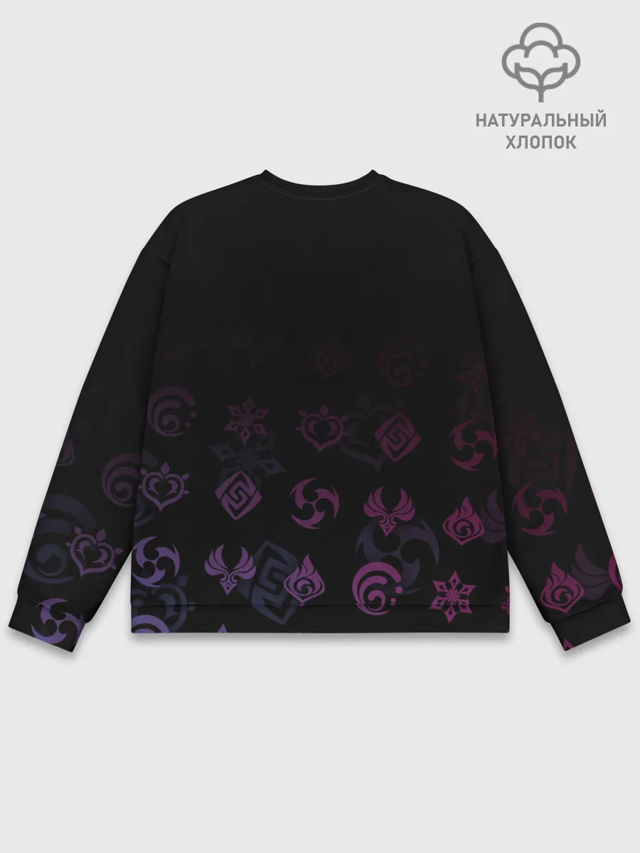 Мужской свитшот базовый / Ноэлль / Genshin Impact