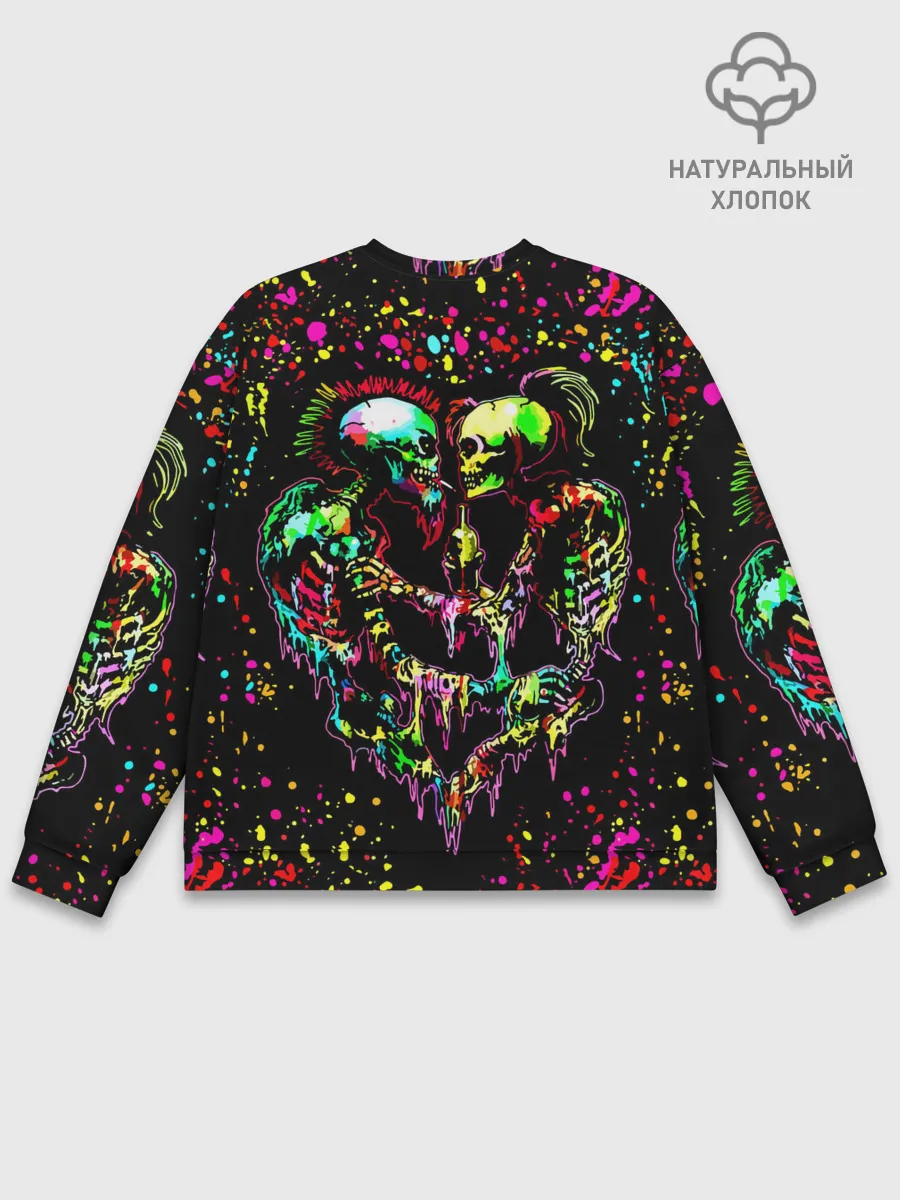 Мужской свитшот базовый / Адская любовь