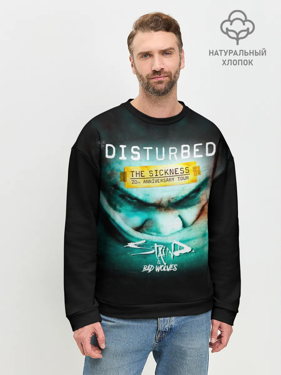 Мужской свитшот базовый / The Sickness - Disturbed
