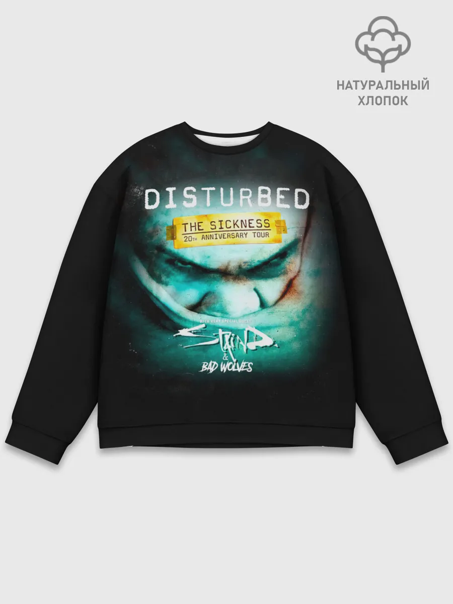 Мужской свитшот базовый / The Sickness - Disturbed