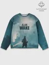 Мужской свитшот базовый / Алан Уэйк арт